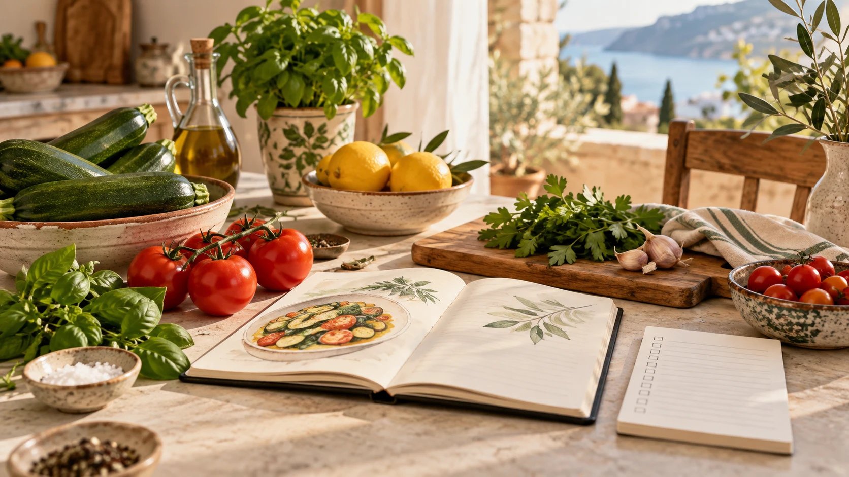Zucchine: food, planning and everyday wellbeing